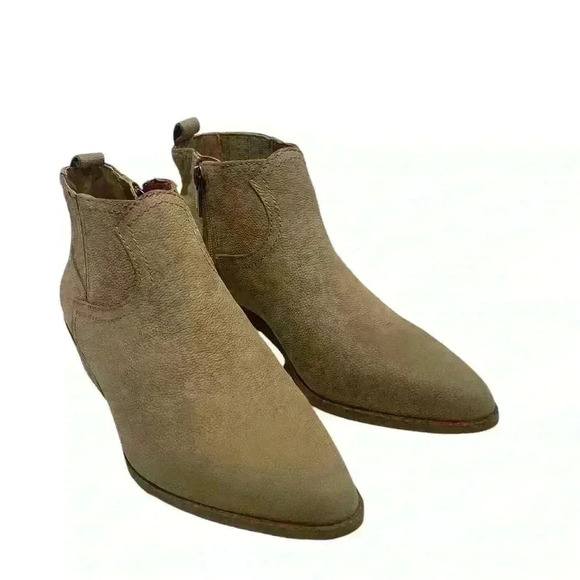 Lucky Brand Hikalli Women’s  Dark Mushroom  Grey Booties Size 8/38.5M - Picture 5 of 16